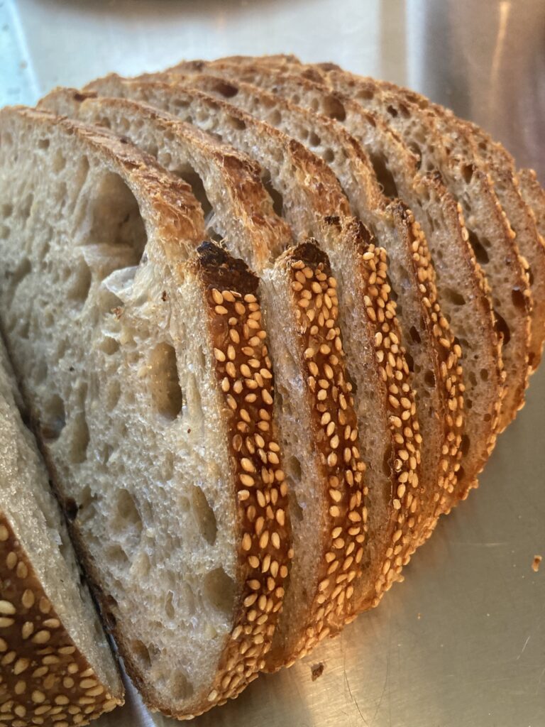 Toasted Sesame Seed Sourdough